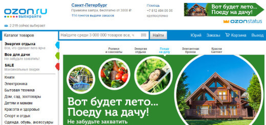 Озон - крупнейший российский интернет-магазин